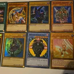 Yugioh Mixed Dark Magician & Girl 10 Card Lot - Image 3