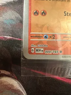 Charmander - (GameStop Exclusive) 004/165 Miscellaneous Cards & Products Reverse - Image 5