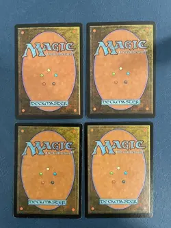 MTG 4X URZA'S SAGA MISHRA'S HELX MAGIC THE GATHERING ARTIFACT ENGLISH + JAPANESE - Image 2