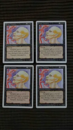 Magic: the Gathering / MtG Sengir Vampire x4 Revised - Image 1