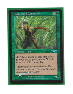 WIREWOOD CHANNELER FOIL Legiones English Magic Legions MTG NM - Image 1