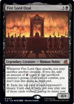 Fire Lord Ozai Avatar: The Last Airbender Magic MTG NM - Image 1
