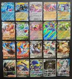 Pokemon Card Lot (20 Card Lot) V VMAX EX Full Art Trainer Ultra Rare Cards - Image 1