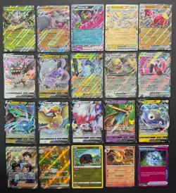 Pokemon Card Lot (20 Card Lot) V VMAX EX Full Art Trainer Ultra Rare Cards - Image 1