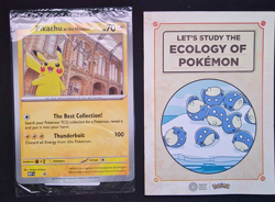 Pokemon x Natural History Museum: Pikachu at the Museum (Sealed) Promo Card - Image 1