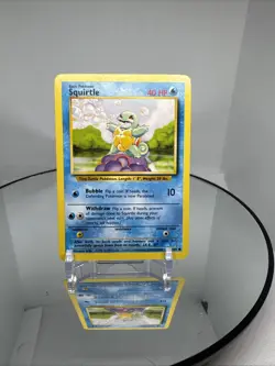 Pokemon TCG Squirtle Base Set, Common Vintage 1999 63/102 LP/MP - Image 2