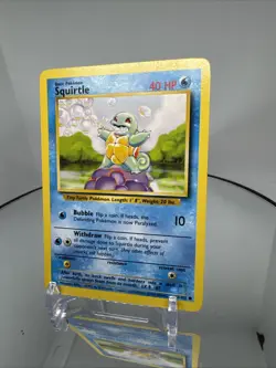 Pokemon TCG Squirtle Base Set, Common Vintage 1999 63/102 LP/MP - Image 5