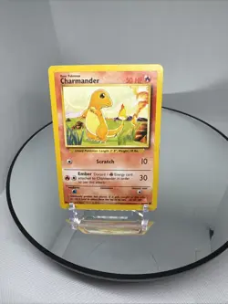 Charmander 46/102 Base Set Pokemon TCG Card - Vintage - Image 1
