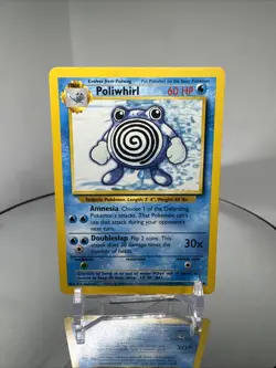 Poliwhirl 38/102 Base Set Unlimited Pokemon Card Vintage WOTC Uncommon - Image 2