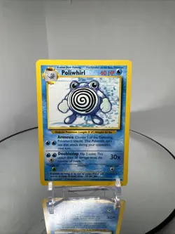 Poliwhirl 38/102 Base Set Unlimited Pokemon Card Vintage WOTC Uncommon - Image 3