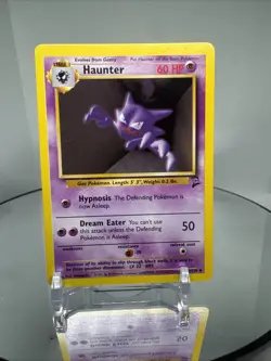 Haunter 29/102 Base Set 2 Pokemon Card Vintage WOTC Non-Holo NM - Image 2
