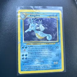 Pokemon Card Neo Genesis Kingdra 8/111 Holo WOTC check pics for condition - Image 1