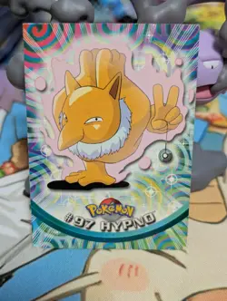 2000 Topps Pokemon TV Animation Series Blue Logo *1st Printing* #97 Hypno - Image 1