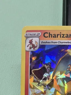 Charizard 025/185 Cracked Ice Holo Pokemon 2020 Vivid Voltage Deck Exclusive NM - Image 5