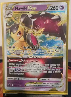 Mawile VSTAR - 071/195 - Pokemon Silver Tempest Ultra Rare Card - NM - Image 1