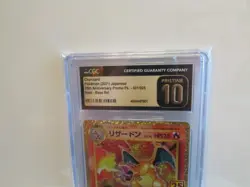 Pokemon 2021 25th Anniversary Promo Base Set Holo Charizard CGC Pristine 10 - Image 2