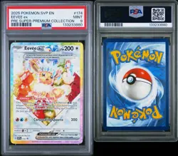 Pokemon Eevee ex Prismatic Evolutions Super-Premium Coll Promo SVP EN 174 PSA 9 - Image 5