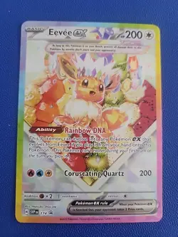 Eevee Ex SVP 174 Black Star Promo Prismatic Evolutions UPC Pokemon Card - Image 2