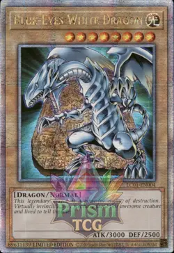 Blue-Eyes White Dragon QCR LC01-EN004 Yugioh - Image 1