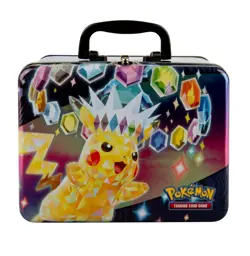 Pokemon Surging Sparks 2024 Fall Collectors Chest Sealed Tin Lunchbox - Image 1