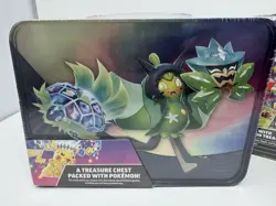 LOT OF 3 Pokemon Surging Sparks 2024 Fall Collectors Chest Sealed Tin Lunchbox - Image 3