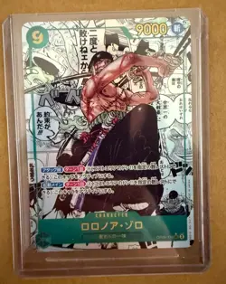Roronoa Zoro OP06-118 SEC Comic Parallel Manga Alt Art ONE PIECE Card Japanese - Image 1