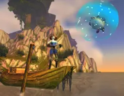 WOW World of Warcraft TCG Loot Card Bloat the Bubble Fish WOW Purple Puffer Pet - Image 2