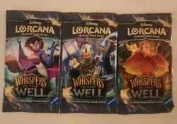 Disney Lorcana Whispers In The Well Booster Pack - Image 1