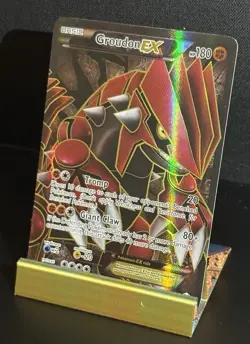 Pokemon Groudon EX 106/108 Dark Explorers Full Art Card - Image 1