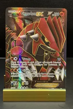 Pokemon Groudon EX 106/108 Dark Explorers Full Art Card - Image 2
