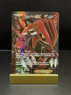 Pokemon Groudon EX 106/108 Dark Explorers Full Art Card - Image 3