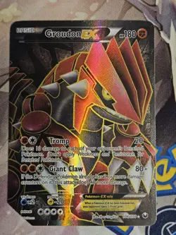 Groudon EX (106 Full Art) 106/108 Dark Explorers Holo Pokemon TCG DMG See Pics - Image 1
