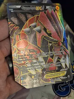 Groudon EX (106 Full Art) 106/108 Dark Explorers Holo Pokemon TCG DMG See Pics - Image 4