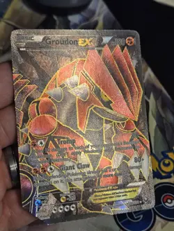 Groudon EX (106 Full Art) 106/108 Dark Explorers Holo Pokemon TCG DMG See Pics - Image 5