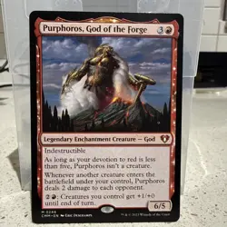 Purphoros, God of the Forge Commander Masters Regular - Image 1
