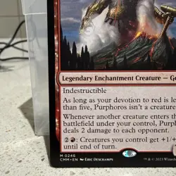 Purphoros, God of the Forge Commander Masters Regular - Image 5