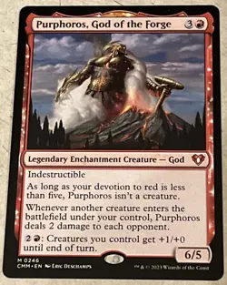 Purphoros, God of the Forge Commander Masters Regular - Image 1