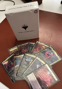 MTG Secret Lair X Stranger Things FOIL Edition New Sealed - Image 1