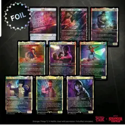 MTG Secret Lair X Stranger Things FOIL Edition New Sealed - Image 1