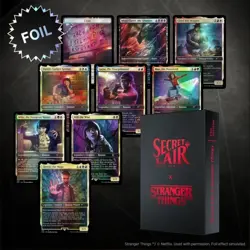 MTG Secret Lair X Stranger Things FOIL Edition New Sealed - Image 1