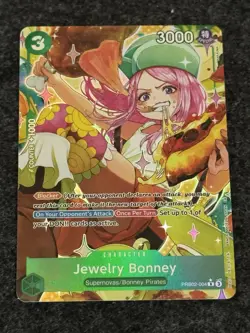 One Piece TCG - Jewelry Bonney Alt Art - PRB02-004 THE BEST vol.2 - Image 1