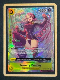 One Piece TCG - Jewelry Bonney - OP08-105 Two Legends - Alt Art - Image 1