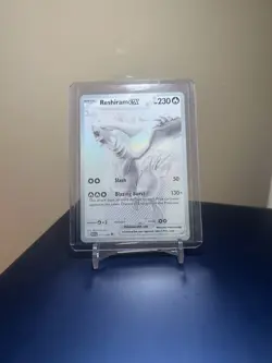 Reshiram EX BWR 173/086 Full Art Holo Pokemon White Flare Raw Ungraded (PSA 10U) - Image 1