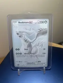 Reshiram EX BWR 173/086 Full Art Holo Pokemon White Flare Raw Ungraded (PSA 10U) - Image 2