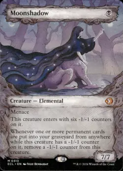 Moonshadow (Showcase) | 313 | MTG | Lorwyn Eclipsed | Normal | 50% Off 2nd Item - Image 1