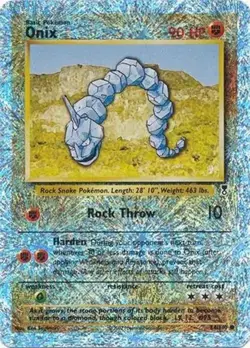 Onix - 84/110 - Pokemon Legendary Collection Reverse Holo Rare Card HP - Image 1