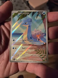 Misty's Lapras 194/182 Destined Rivals Single Raw Card Pokemon - Image 1