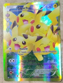 Pikachu RC29/RC32 Generations Ultra Rare Full Art Holo Pokemon Card Near Mint - Image 1