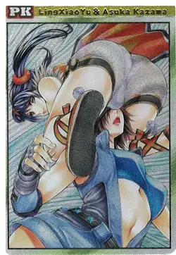 Goddess Story ACG Holo Waifu Card Ling Xiao Yu & Asuka Kazama Pack Fresh - Image 1