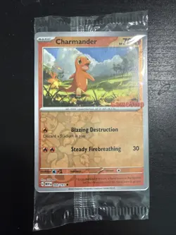 Charmander - (GameStop Exclusive) 004/165 Miscellaneous Cards & Products Reverse - Image 1